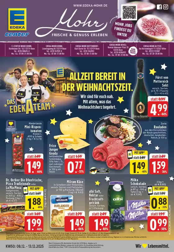 EDEKA Katalog in Waiblingen | Top-Angebote für alle Schnäppchenjäger | 2025-12-07T00:00:00.000Z - 2025-12-13T00:00:00.000Z