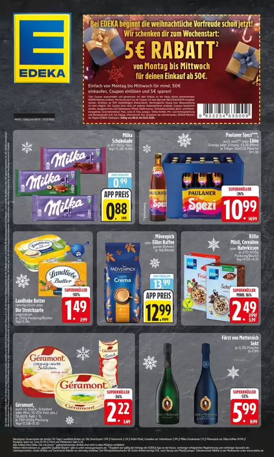 EDEKA Katalog in Lambrechtshagen | Tolles Angebot für alle Kunden | 2025-12-07T00:00:00.000Z - 2025-12-13T00:00:00.000Z