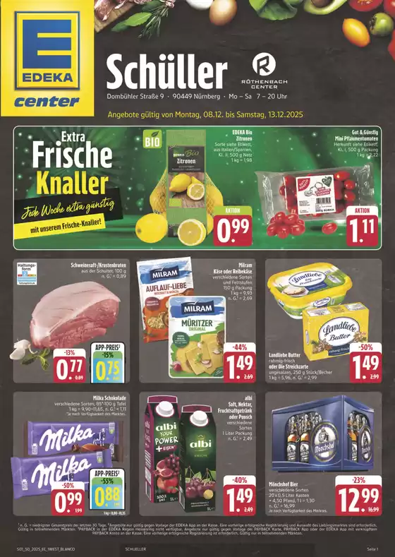 EDEKA Katalog in Lambrechtshagen | Top-Angebote für Sparfüchse | 2025-12-07T00:00:00.000Z - 2025-12-13T00:00:00.000Z