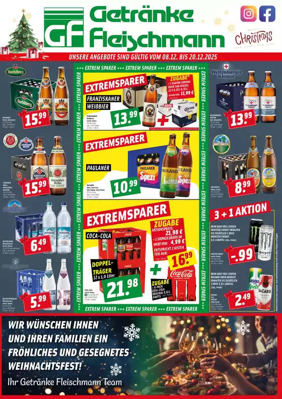 Getränke Fleischmann Katalog in Friesoythe | UNSERE ANGEBOTE SIND GÜLTIG* | 2025-12-09T00:00:00.000Z - 2025-12-20T00:00:00.000Z