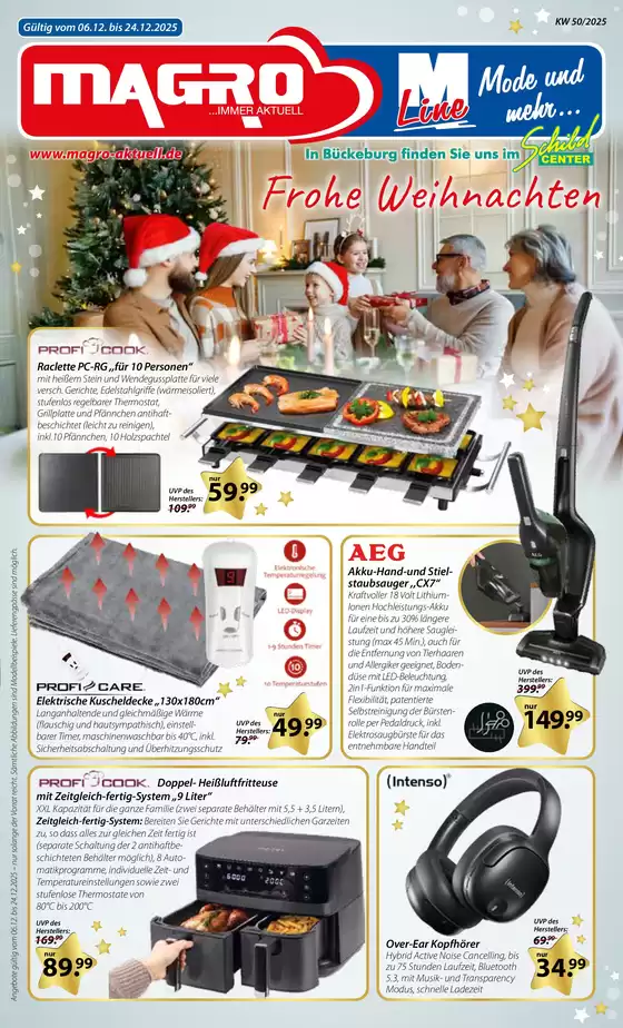 Kaufhaus Magro Katalog in Winnenden | Frohe Weihnachten | 2025-12-09T00:00:00.000Z - 2025-12-24T00:00:00.000Z