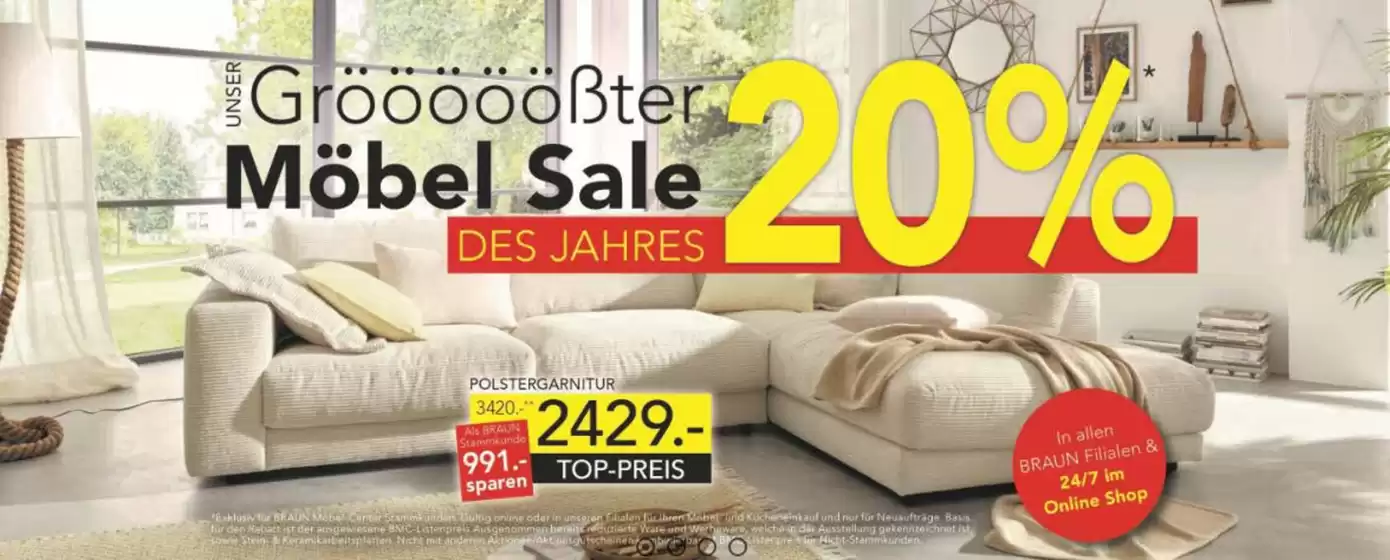 Möbel Braun Katalog in Kerpen | Mobel Salw Des Jahres 20% | 2025-12-10T00:00:00.000Z - 2025-12-26T00:00:00.000Z
