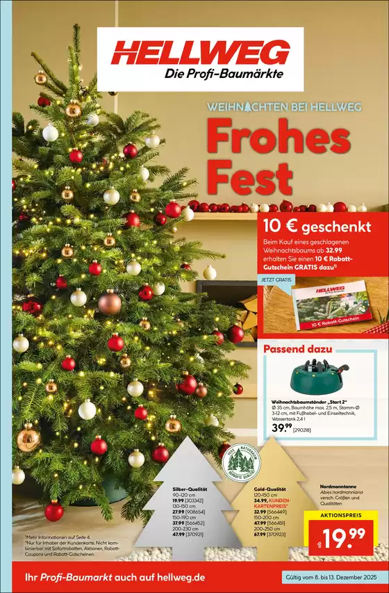 Hellweg Katalog in Haren (Ems) | Frohes Fest | 2025-12-11T00:00:00.000Z - 2026-01-01T00:00:00.000Z