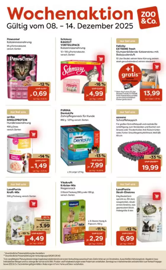 Zoo & Co Katalog in Freiburg im Breisgau | WOCHENAKTION / | 2025-12-11T00:00:00.000Z - 2025-12-14T00:00:00.000Z
