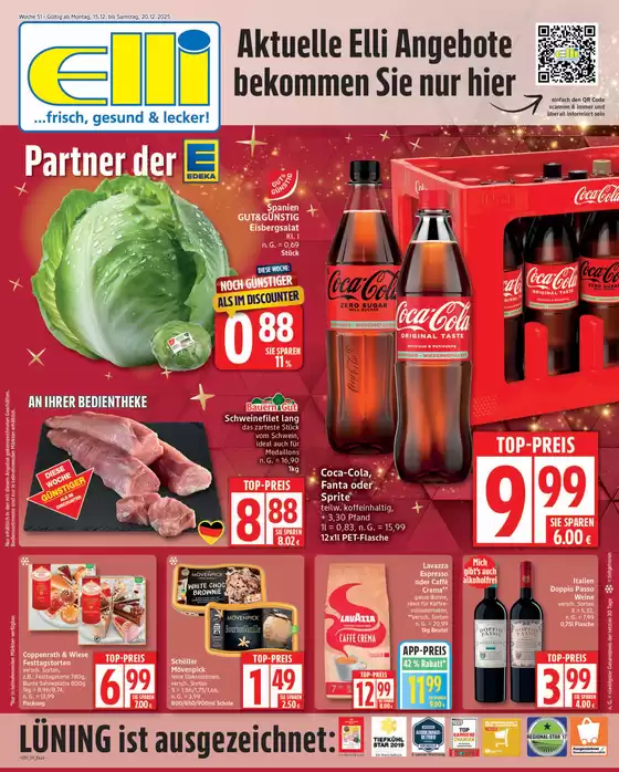 Elli Markt Katalog in Hameln | Elli Markt flugblatt | 2025-12-15T00:00:00.000Z - 2025-12-20T00:00:00.000Z