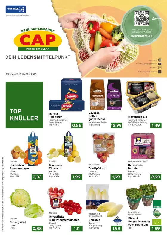 CAP Markt Katalog in Hameln | Attraktive Sonderangebote für alle | 2025-12-15T00:00:00.000Z - 2025-12-20T00:00:00.000Z