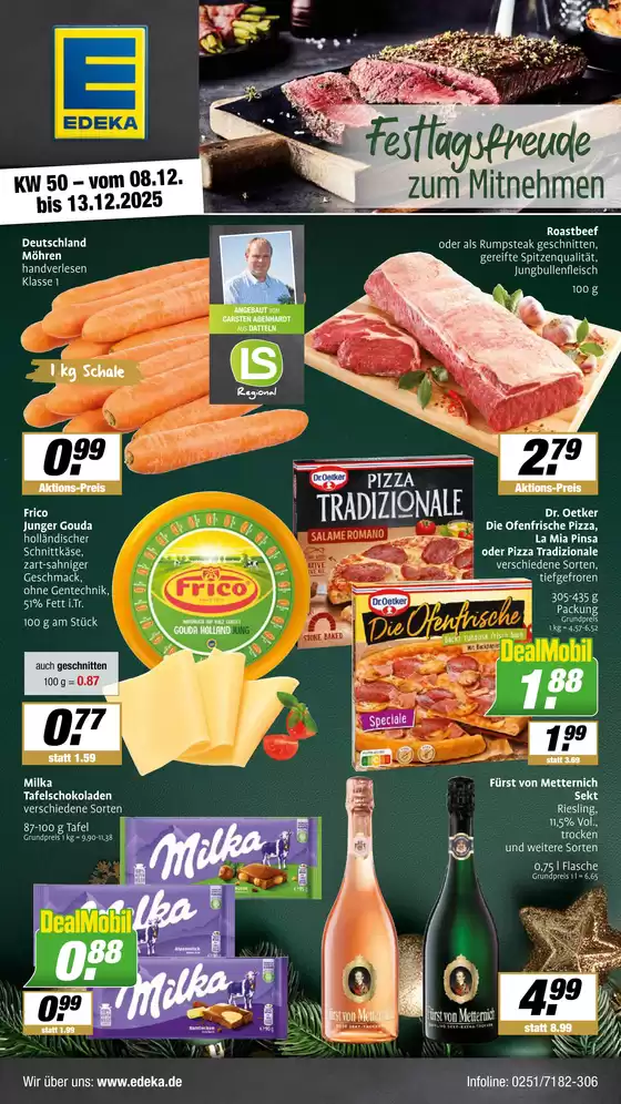 EDEKA Katalog in Voerde (Niederrhein) | Top-Angebote für alle Schnäppchenjäger | 2025-12-07T00:00:00.000Z - 2025-12-13T00:00:00.000Z