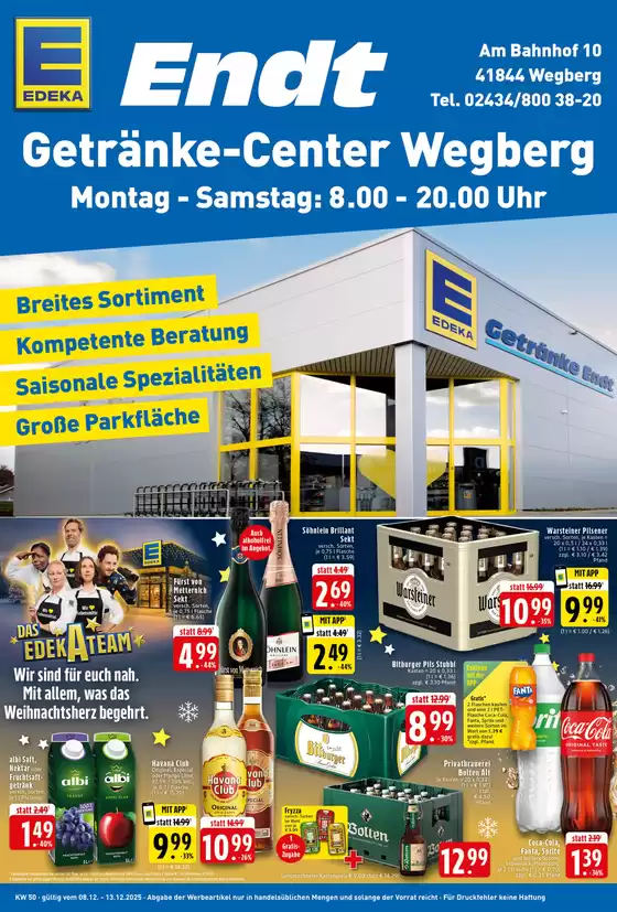 EDEKA Katalog in Grevenbroich | Tolles Angebot für alle Kunden | 2025-12-07T00:00:00.000Z - 2025-12-13T00:00:00.000Z