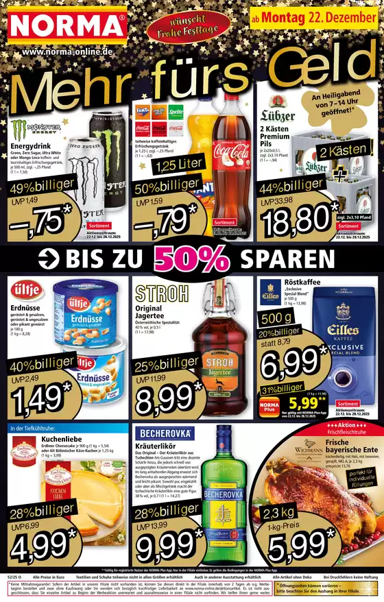 Norma Katalog in Bergneustadt | Unsere besten Angebote für Sie | 2025-12-22T00:00:00.000Z - 2025-12-28T00:00:00.000Z