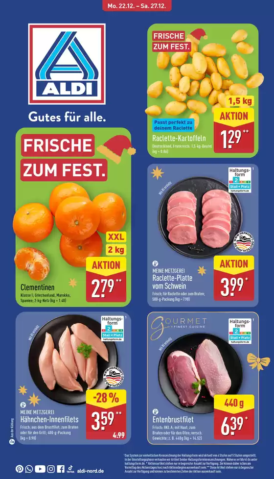 Aldi Nord Katalog in Halberstadt | Exklusive Deals und Schnäppchen | 2025-12-22T00:00:00.000Z - 2025-12-27T00:00:00.000Z