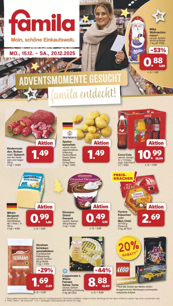 famila Nordwest Katalog in Rendsburg | Markt - Angebote | 2025-12-14T00:00:00.000Z - 2025-12-20T00:00:00.000Z