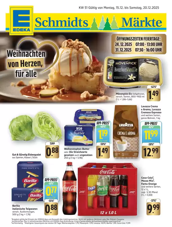 Schmidt's Märkte Katalog in Bocholt | Schmidt's Märkte flugblatt | 2025-12-15T00:00:00.000Z - 2025-12-20T00:00:00.000Z
