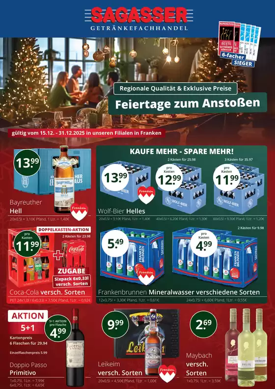 Sagasser Katalog in Prisdorf | Sagasser flugblatt | 2025-12-15T00:00:00.000Z - 2025-12-31T00:00:00.000Z