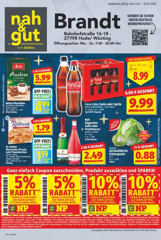 nah & gut Katalog in Essen | Tolles Angebot für alle Kunden | 2025-12-13T00:00:00.000Z - 2025-12-20T00:00:00.000Z