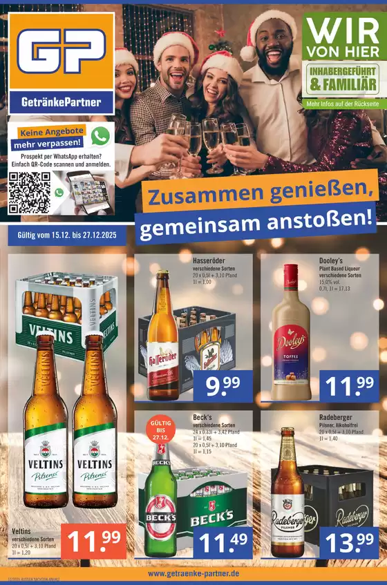 GetränkePartner Katalog in St Leon-Rot | Große Auswahl an Angeboten | 2025-12-15T00:00:00.000Z - 2025-12-27T00:00:00.000Z