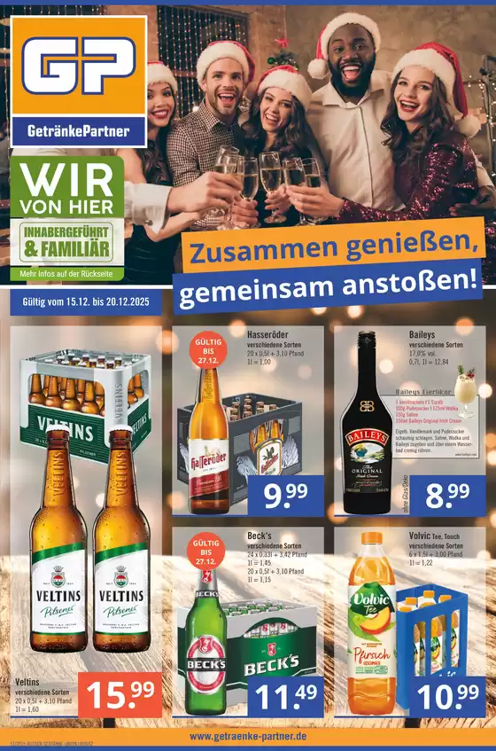 GetränkePartner Katalog in St Leon-Rot | Exklusive Deals und Schnäppchen | 2025-12-15T00:00:00.000Z - 2025-12-20T00:00:00.000Z