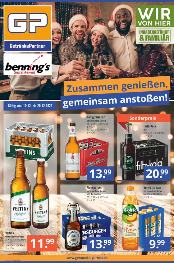 GetränkePartner Katalog in St Leon-Rot | GetränkePartner flugblatt | 2025-12-15T00:00:00.000Z - 2025-12-20T00:00:00.000Z