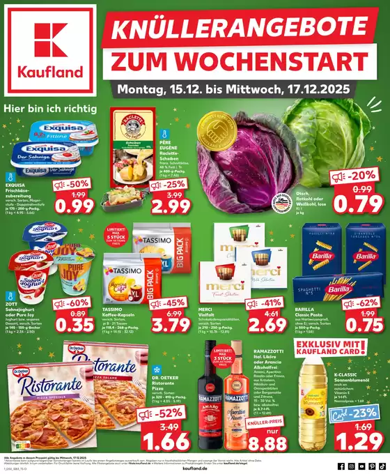 Kaufland Katalog in Spremberg | Exklusive Deals und Schnäppchen | 2025-12-14T00:00:00.000Z - 2025-12-17T00:00:00.000Z