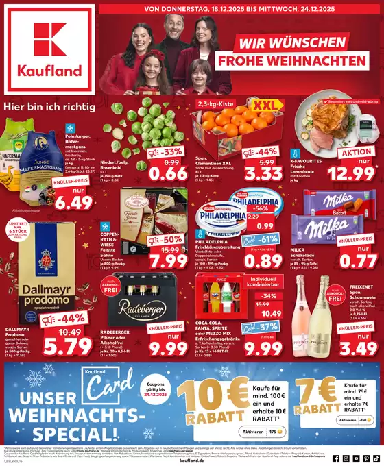 Kaufland Katalog in Schlettau | Tolles Angebot für Schnäppchenjäger | 2025-12-14T00:00:00.000Z - 2025-12-20T00:00:00.000Z