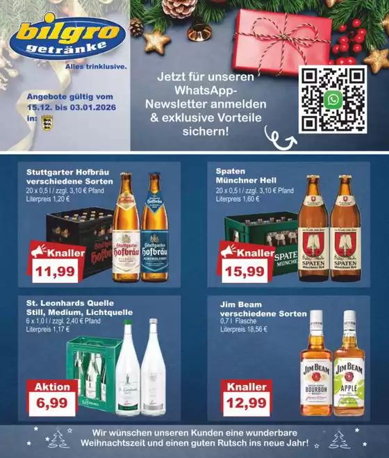 Bilgro Katalog in Schwielowsee | Bilgro flugblatt | 2025-12-15T00:00:00.000Z - 2026-01-03T00:00:00.000Z