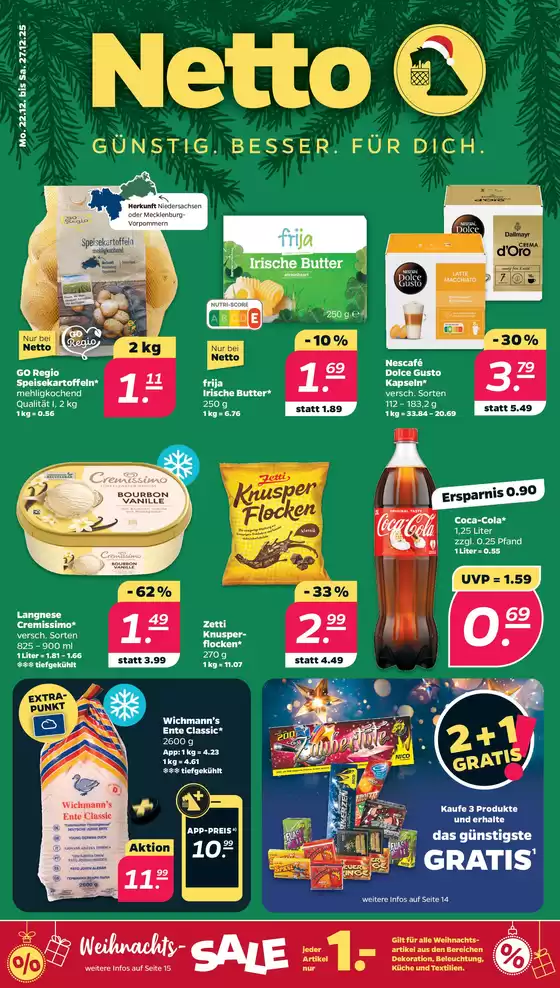 Netto Katalog in Siegen | Aktuelle Sonderaktionen | 2025-12-22T00:00:00.000Z - 2025-12-27T00:00:00.000Z