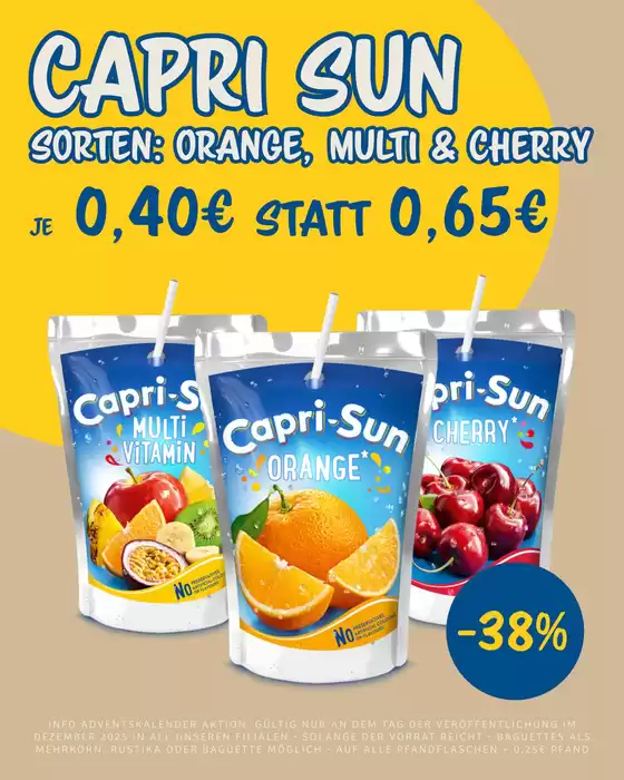 Yormas Katalog in Dormagen | Capri Sun | 2025-12-15T00:00:00.000Z - 2025-12-30T00:00:00.000Z