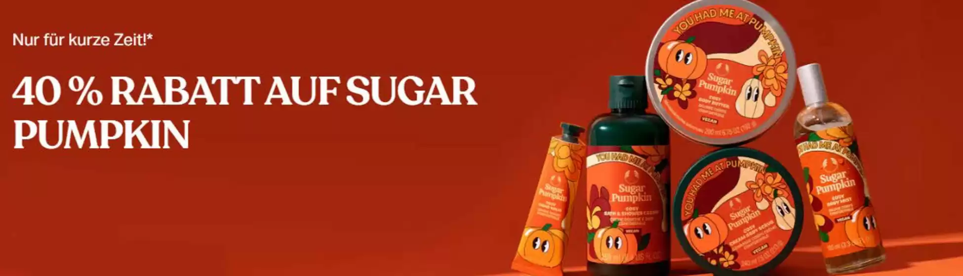 The Body Shop Katalog in Hockenheim | 40% Rabayy Auf Dugar Pumpkin | 2025-12-16T00:00:00.000Z - 2026-01-17T00:00:00.000Z