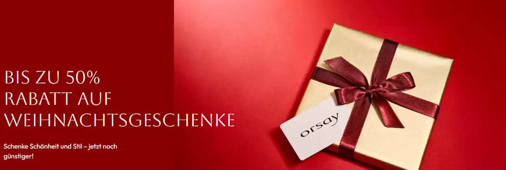 Orsay Katalog in Leuna | Bis Zu 50% Rabatt Auf Weihnachtsgeschenke | 2025-12-17T00:00:00.000Z - 2025-12-29T00:00:00.000Z