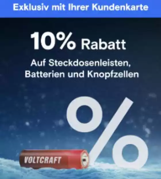Conrad Katalog in Leonberg (Böblingen) | 10% Rabatt Auf Steckdosenleisten Batterien Und Knopfzellen | 2025-12-17T00:00:00.000Z - 2025-12-28T00:00:00.000Z