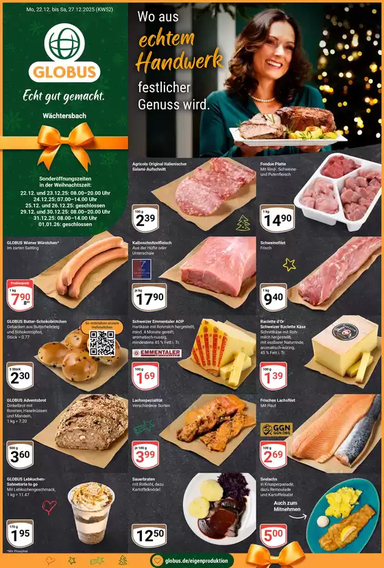 Globus Katalog in Elsdorf (Rhein-Erft-Kreis) | Große Auswahl an Angeboten | 2025-12-22T00:00:00.000Z - 2025-12-27T00:00:00.000Z