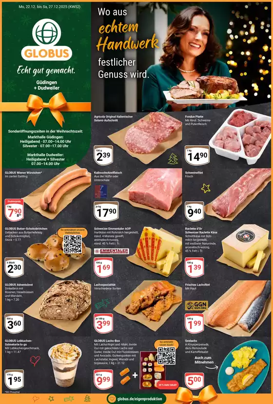 Globus Katalog in Völklingen | Top-Angebote für Sparfüchse | 2025-12-22T00:00:00.000Z - 2025-12-27T00:00:00.000Z