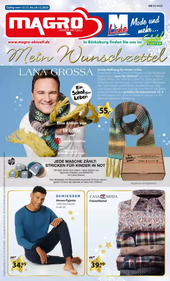 Kaufhaus Magro Katalog in Sangerhausen | Mein Wunschrettel | 2025-12-22T00:00:00.000Z - 2025-12-24T00:00:00.000Z