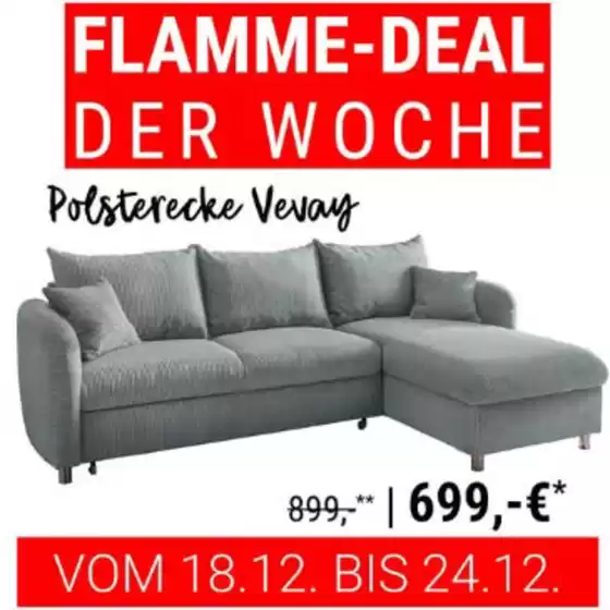 Flamme Möbel Katalog in Kaufering | Flamme - Deal Der Woche | 2025-12-22T00:00:00.000Z - 2025-12-24T00:00:00.000Z