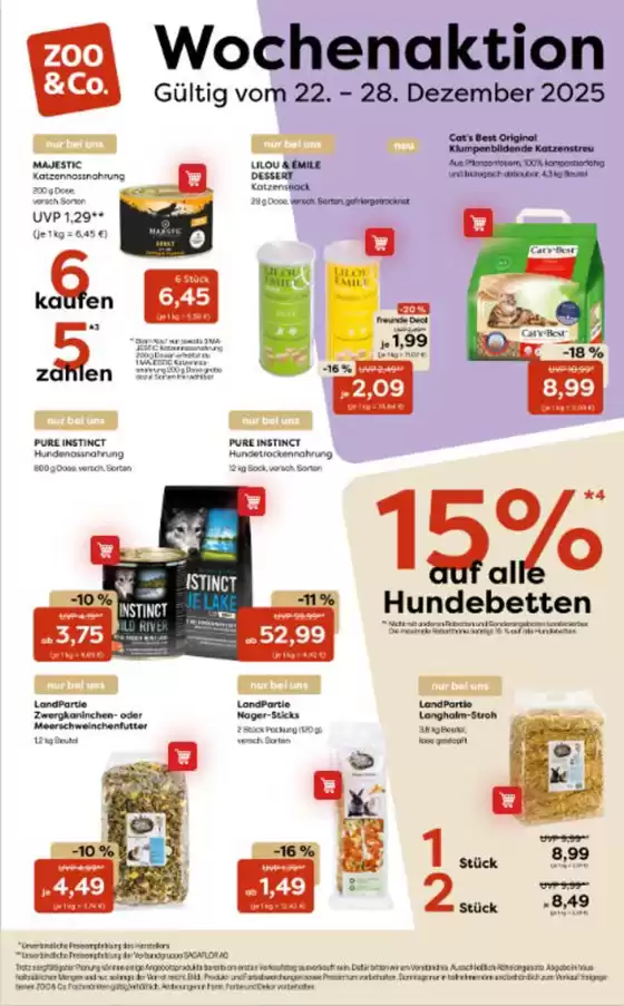 Zoo & Co Katalog in Büdingen | Wochenaktion~ | 2025-12-23T00:00:00.000Z - 2025-12-28T00:00:00.000Z
