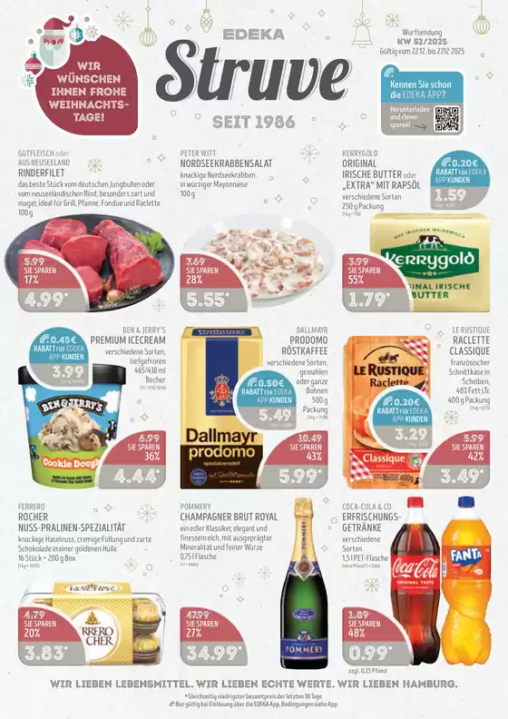 Edeka Struve Katalog in Dortmund | Angebote für Schnäppchenjäger | 2025-12-22T00:00:00.000Z - 2025-12-27T00:00:00.000Z