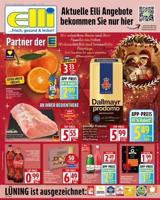 Elli Markt Katalog in Dortmund | Elli Markt flugblatt | 2025-12-22T00:00:00.000Z - 2025-12-27T00:00:00.000Z