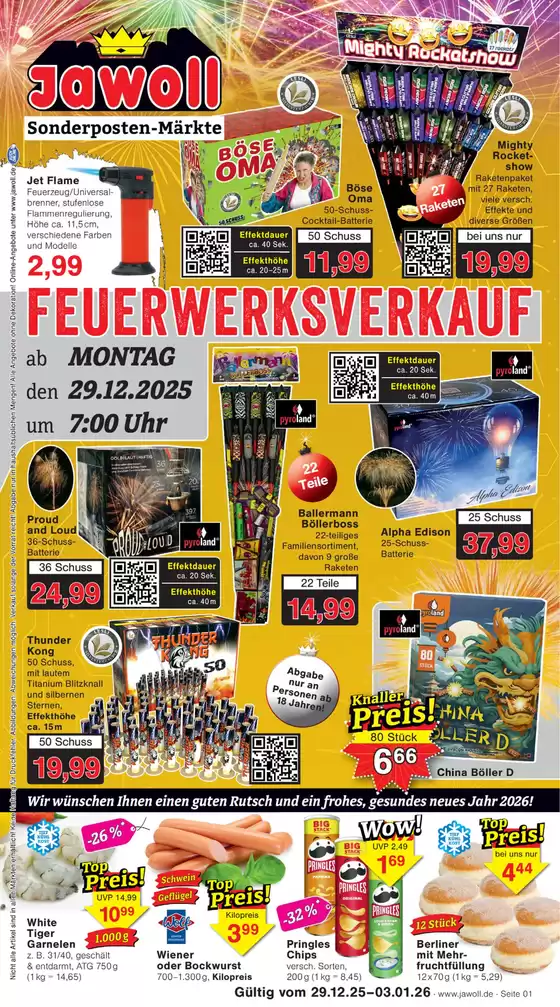 Jawoll Katalog in Herzberg (Elster) | Jawoll Prospekt | 2025-12-29T00:00:00.000Z - 2026-01-03T00:00:00.000Z