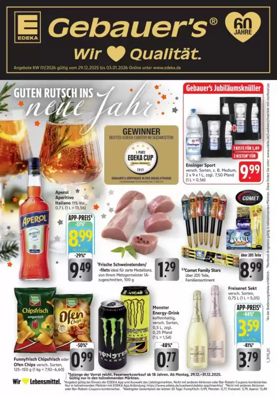 Gebauer's Katalog in Vaterstetten | Tolles Angebot für Schnäppchenjäger | 2025-12-29T00:00:00.000Z - 2026-01-03T00:00:00.000Z