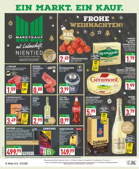 Marktkauf Katalog in Saarburg | Top-Angebote für Sparfüchse | 2025-12-22T00:00:00.000Z - 2025-12-27T00:00:00.000Z