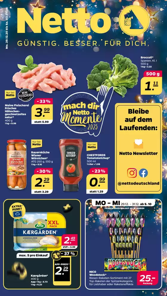 Netto Katalog in Pegau | Rabatte und Aktionen | 2025-12-29T00:00:00.000Z - 2026-01-03T00:00:00.000Z