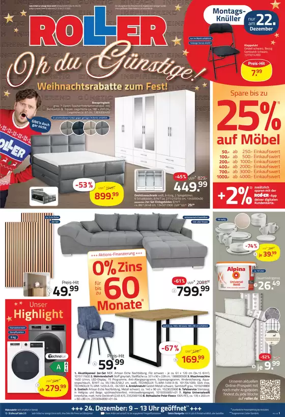 ROLLER Katalog | ROLLER flugblatt | 2025-12-21T00:00:00.000Z - 2025-12-27T00:00:00.000Z