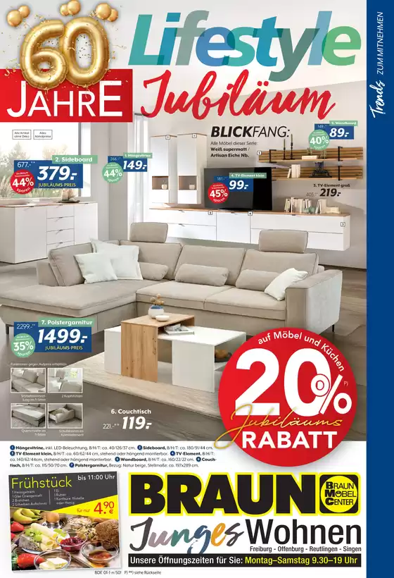 Möbel Braun Katalog | 20% Rabatt* | 2026-01-13T00:00:00.000Z - 2026-01-31T00:00:00.000Z