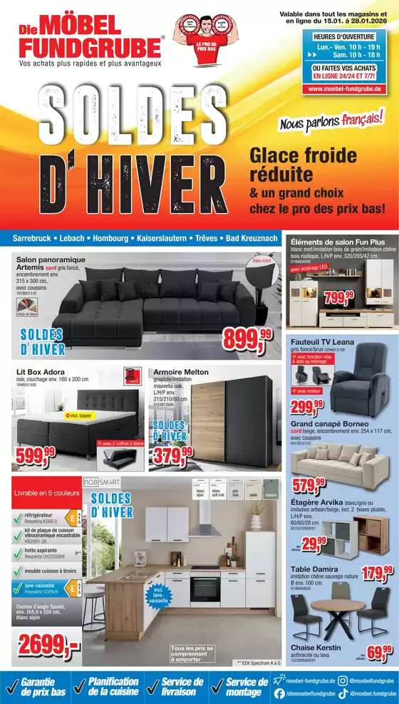 Möbelfundgrube Katalog in Norden | Sonderangebote für Sie | 2026-01-15T00:00:00.000Z - 2026-01-28T00:00:00.000Z