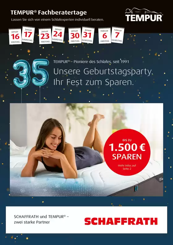 Schaffrath Katalog in Norden | Schaffrath SCHA Tempur | 2026-01-16T00:00:00.000Z - 2026-02-07T00:00:00.000Z