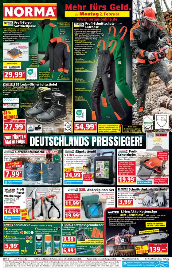 Norma Katalog in Odenthal | Top-Deals und Rabatte | 2026-02-02T00:00:00.000Z - 2026-02-02T00:00:00.000Z