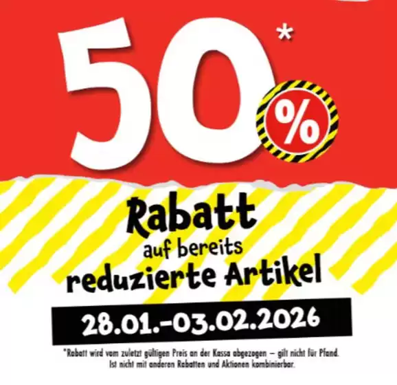 TEDi Katalog | 50% Rabatt  | 2026-01-28T00:00:00.000Z - 2026-02-03T00:00:00.000Z