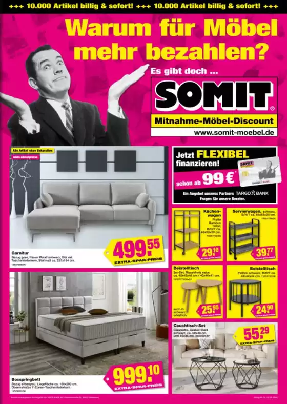 SOMIT Katalog in Polling (Mühldorf am Inn) | Warum Fur Mobel Mehr Bezahlen` | 2026-01-29T00:00:00.000Z - 2026-01-31T00:00:00.000Z