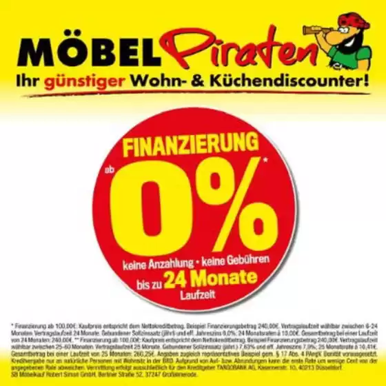 Möbelpiraten Katalog in Polling (Mühldorf am Inn) | Finanzierung Ab 0% | 2026-01-29T00:00:00.000Z - 2026-02-18T00:00:00.000Z