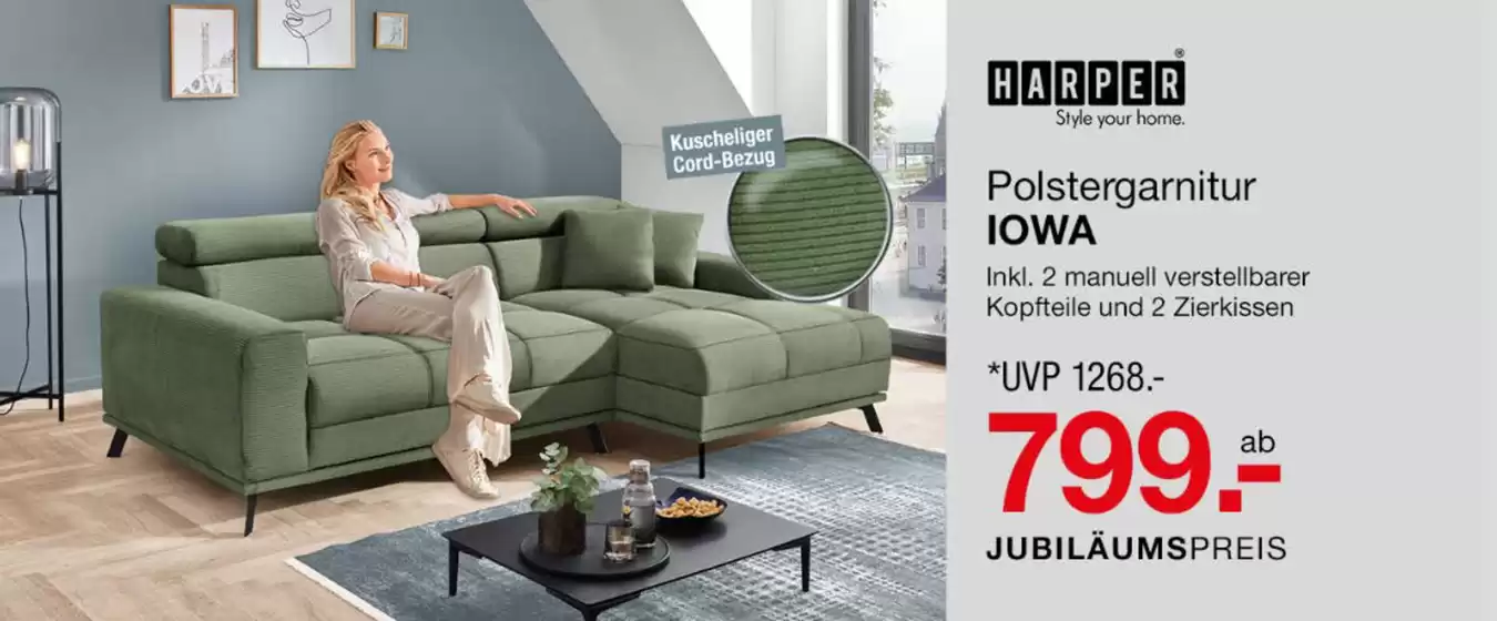 Ostermann Möbel Katalog in Zeitz | Harper` | 2026-02-02T00:00:00.000Z - 2026-02-21T00:00:00.000Z