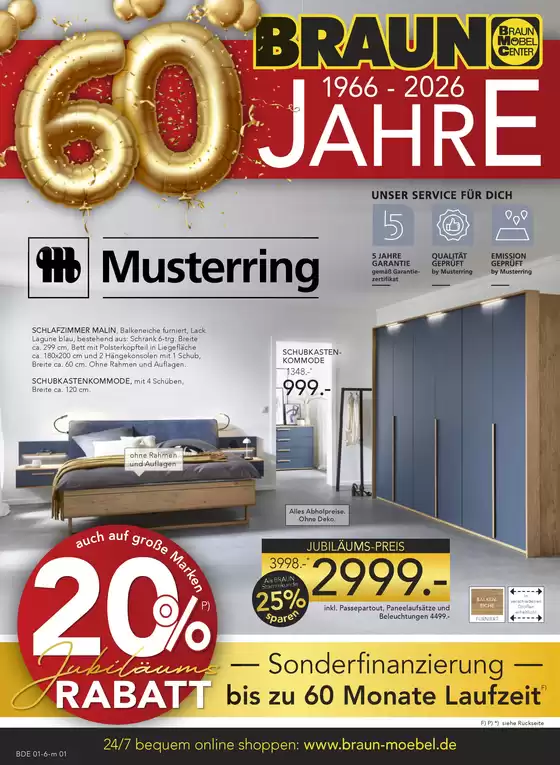 Möbel Braun Katalog in Kempten (Allgäu) | Musterring | 2026-02-03T00:00:00.000Z - 2026-02-07T00:00:00.000Z